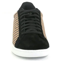 Baskets Courtset noir/rose
