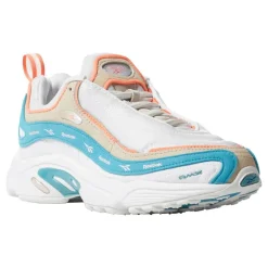 Baskets Daytona Dmx Mu blanc/turquoise/orange