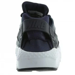 Baskets en Cuir & Mesh Huarache Gs blau marine/noir