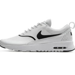 Baskets en Cuir & Tissu Air Max Thea blanc/noir