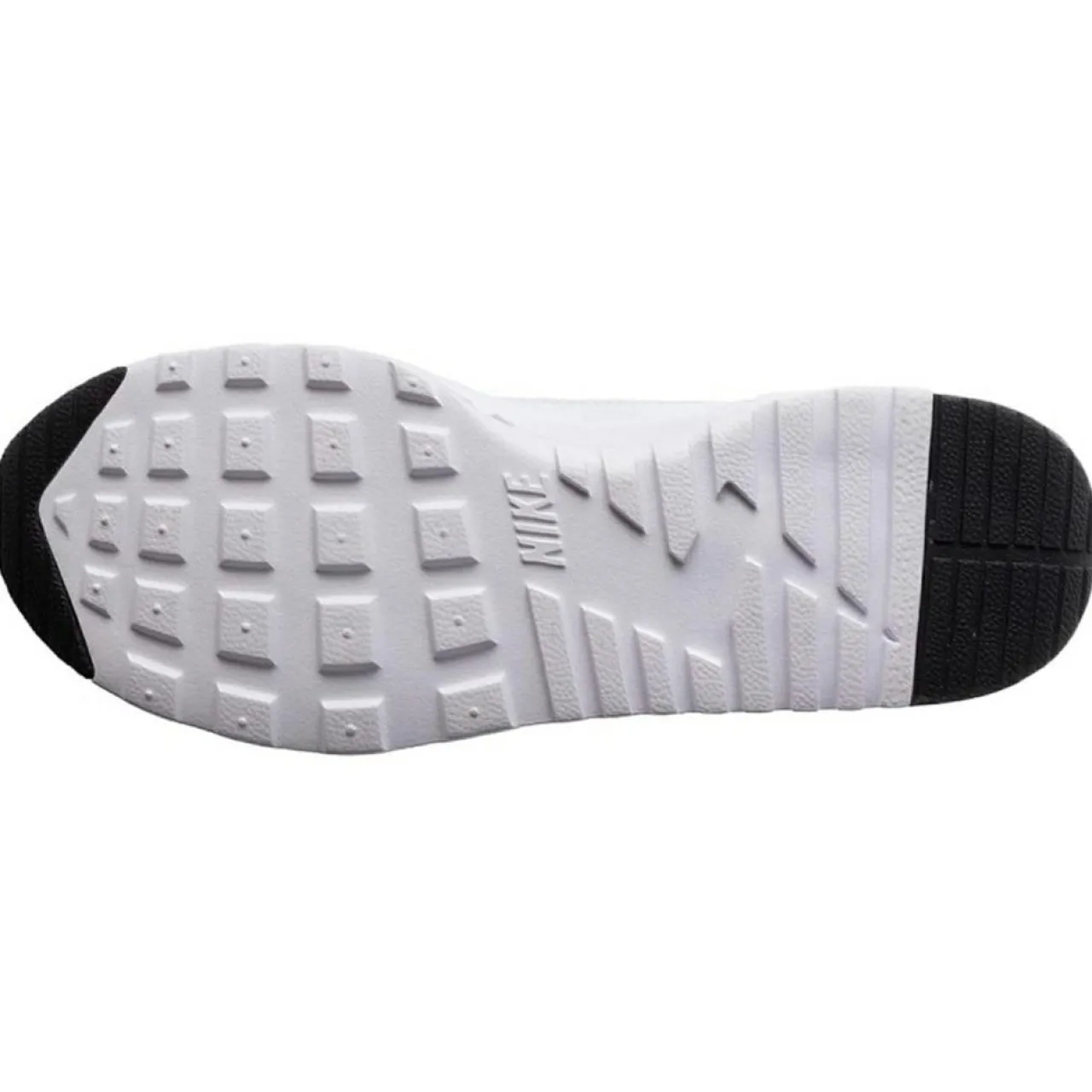 Baskets en Cuir & Tissu Air Max Thea blanc/noir