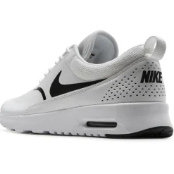 Baskets en Cuir & Tissu Air Max Thea blanc/noir
