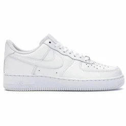 Baskets en Cuir Air Force 1 Lo blanches