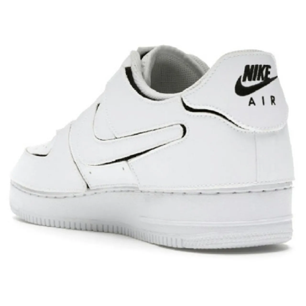 Baskets en Cuir Air Force 1 Lo blanches