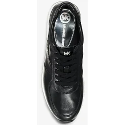 Baskets en Cuir Allie noires