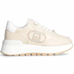 Baskets en Cuir Amazing beiges