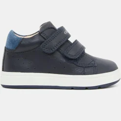 Baskets en Cuir Biglia bleu marine