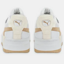 Baskets en Cuir Cali Dream blanc/beige