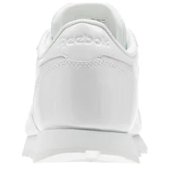 Baskets en Cuir Classic Leather Patent blanches