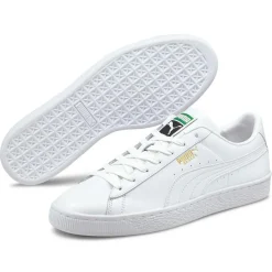 Baskets en Cuir Classic Xxi blanches