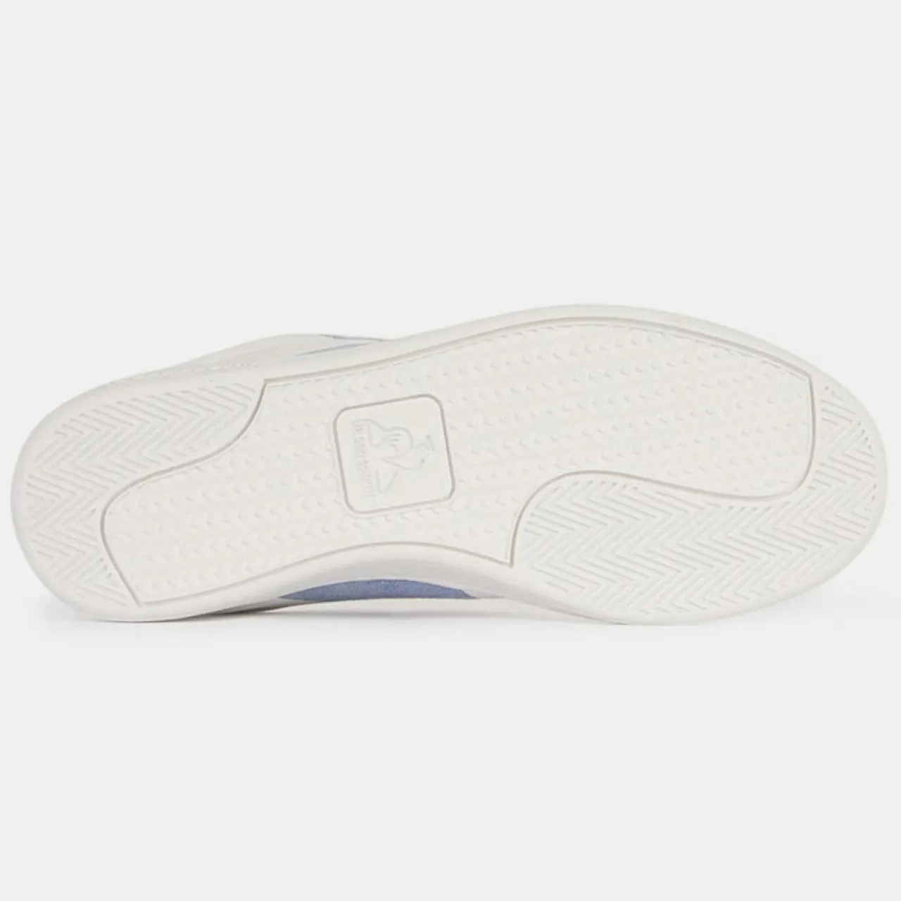 Baskets en Cuir Courtclassic blanc/belu