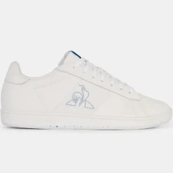 Baskets en Cuir Courtmatch blanches