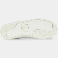 Baskets en Cuir Courtset blanc/noir