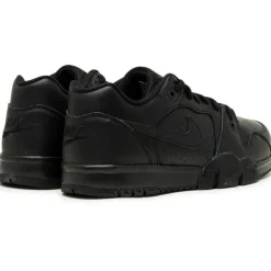 Baskets en Cuir Cross Trainer Low noires