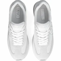 Baskets en Cuir Dreamy blanc/argenté