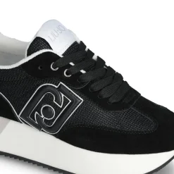 Baskets en Cuir Dreamy noir/argenté