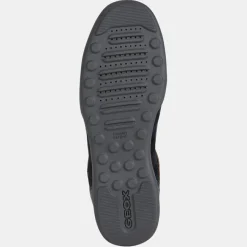 Baskets en Cuir et Velours de Cuir Metodo bleu marine