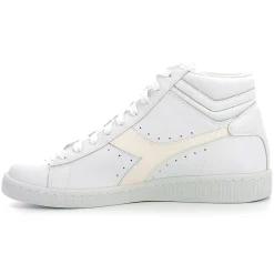 Baskets en Cuir Game High 2030 blanc immaculé/blanc