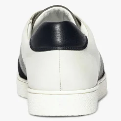 Baskets en Cuir Kemo blanc/gris/marine