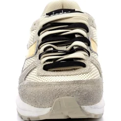 Baskets en Cuir Kmaro 42 Metal taupe/doré