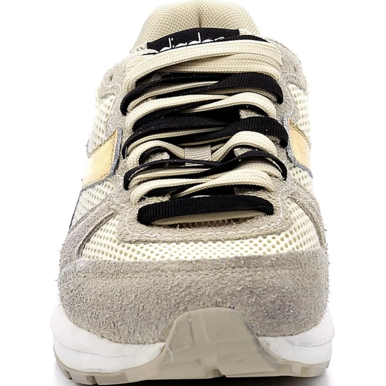 Baskets en Cuir Kmaro 42 Metal taupe/doré