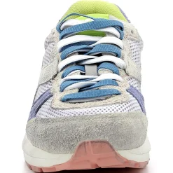 Baskets en Cuir Kmaro 42 Metal bleu/gris