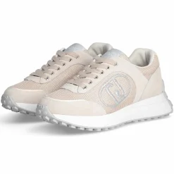 Baskets en Cuir Lolo beiges