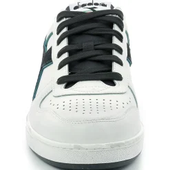 Baskets en Cuir Magic Bas Low I blanc/pacifique