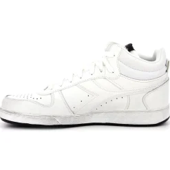 Baskets en Cuir Magic Icona blanches