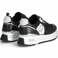 Baskets en Cuir Maxi noires