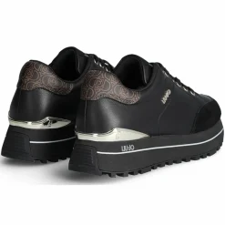 Baskets en Cuir Maxi noires