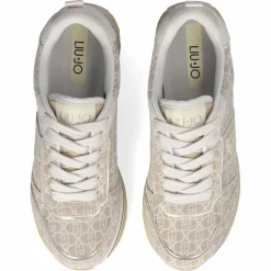 Baskets en Cuir Maxi sable