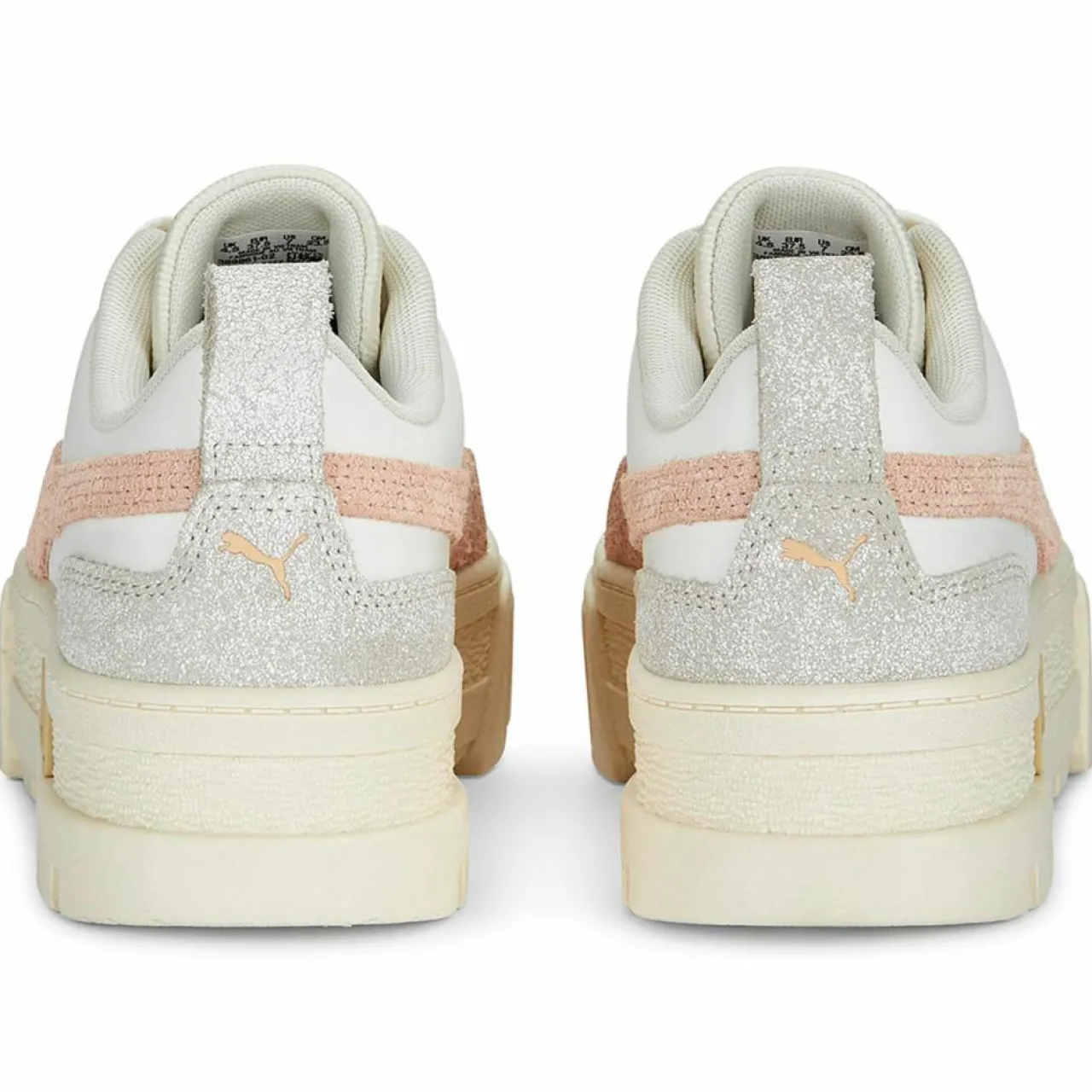 Baskets en Cuir Mayze blanches