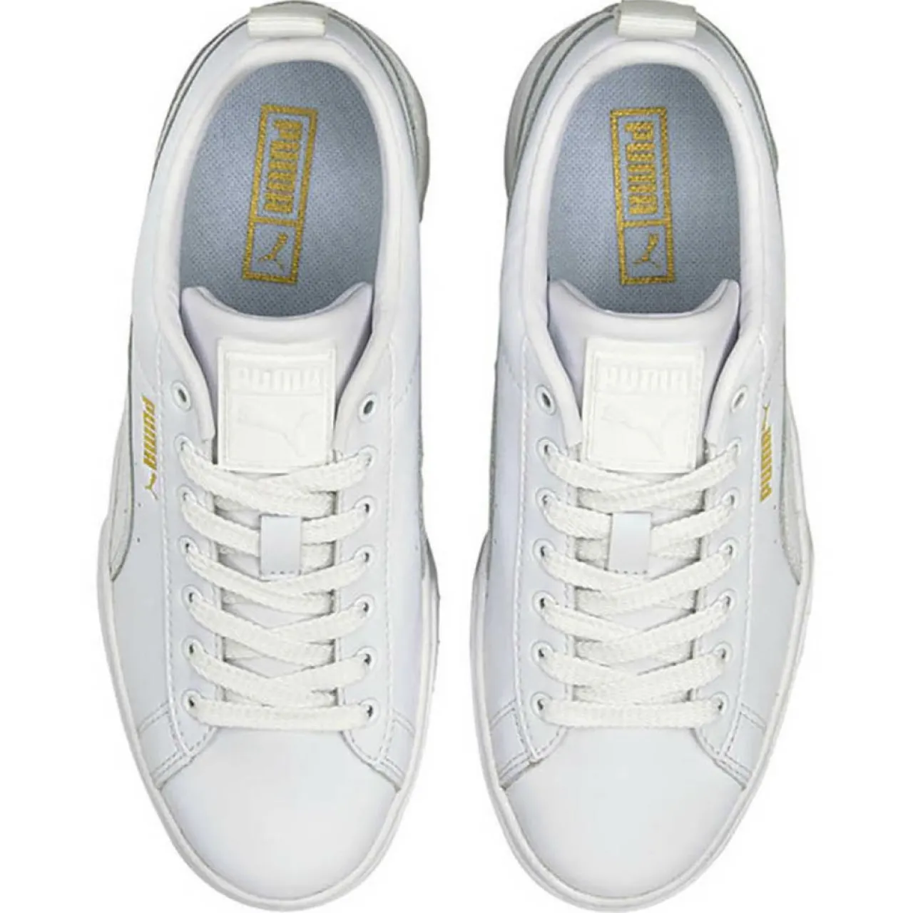 Baskets en Cuir Mayze Classic blanches