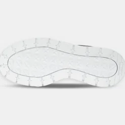 Baskets en Cuir Mayze Stack blanches