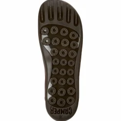 Baskets en Cuir Peu marron