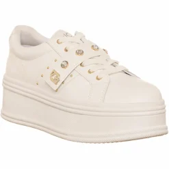 Baskets en Cuir Selma blanches