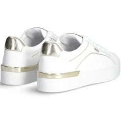 Baskets en Cuir Silvia blanches