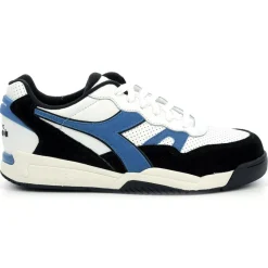 Baskets en Cuir Winner Sl noir/bleu/blanc