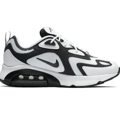 Baskets en Tissu & Cuir Air Max 200 blanc/noir