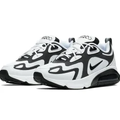 Baskets en Tissu & Cuir Air Max 200 blanc/noir