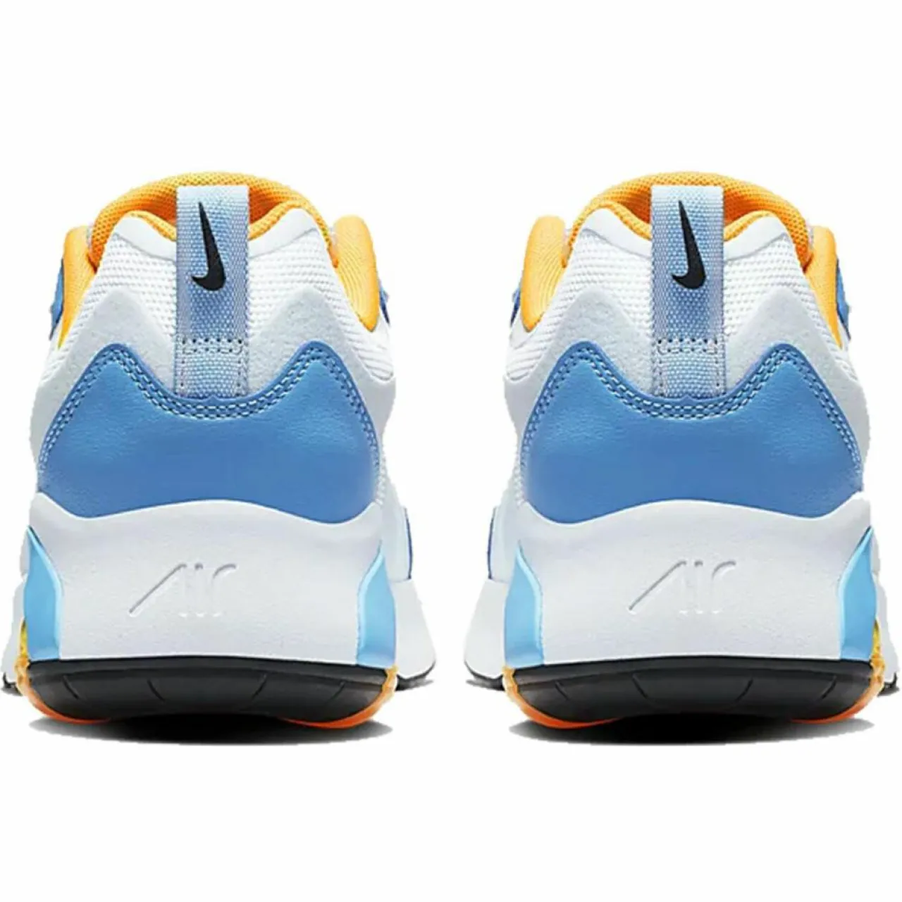 Baskets en Tissu & Cuir Air Max 200 blanc/bleu/orange