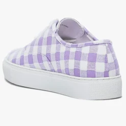 Baskets en Toile Nikolaus vichy lilas