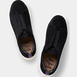 Baskets en Velours de Cuir Doja So Suede noires