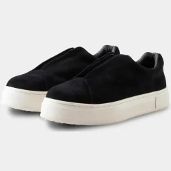 Baskets en Velours de Cuir Doja So Suede noires
