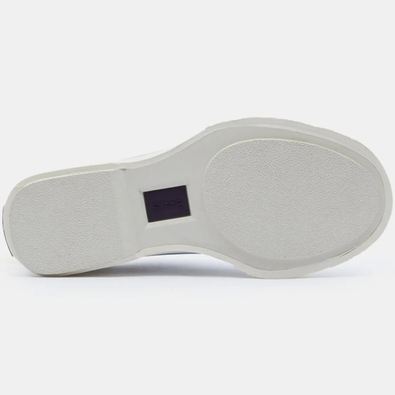 Baskets en Velours de Cuir Laguna blanc/noir