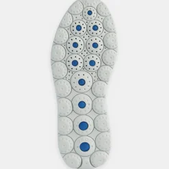 Baskets en Velours de Cuir Spherica bleu marine