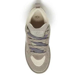 Baskets en Velours de Cuir Lo Lowmel grises