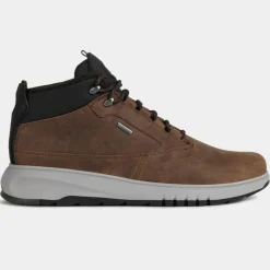 Baskets en Velours de Cuir Aerantis 4X4 marron