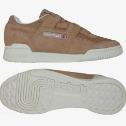 Baskets en Velours de Cuir Workout Lo Plus Cn3835 beiges